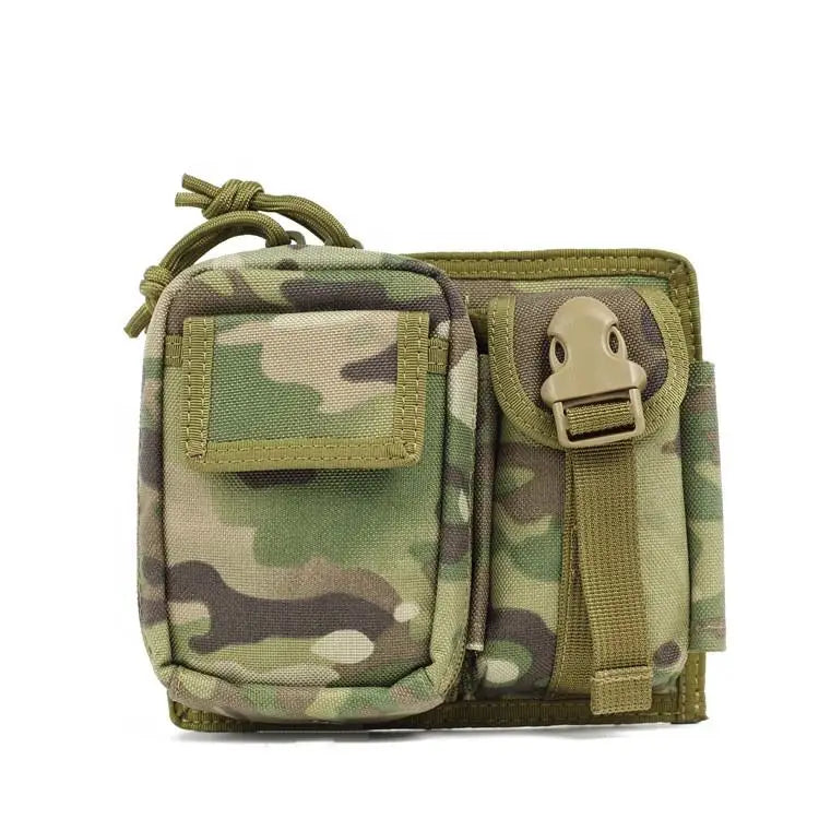GAF Multi-function Tactical Vest Pack Molle Accessory Bag Card Phone Pouch 1000D Nylon