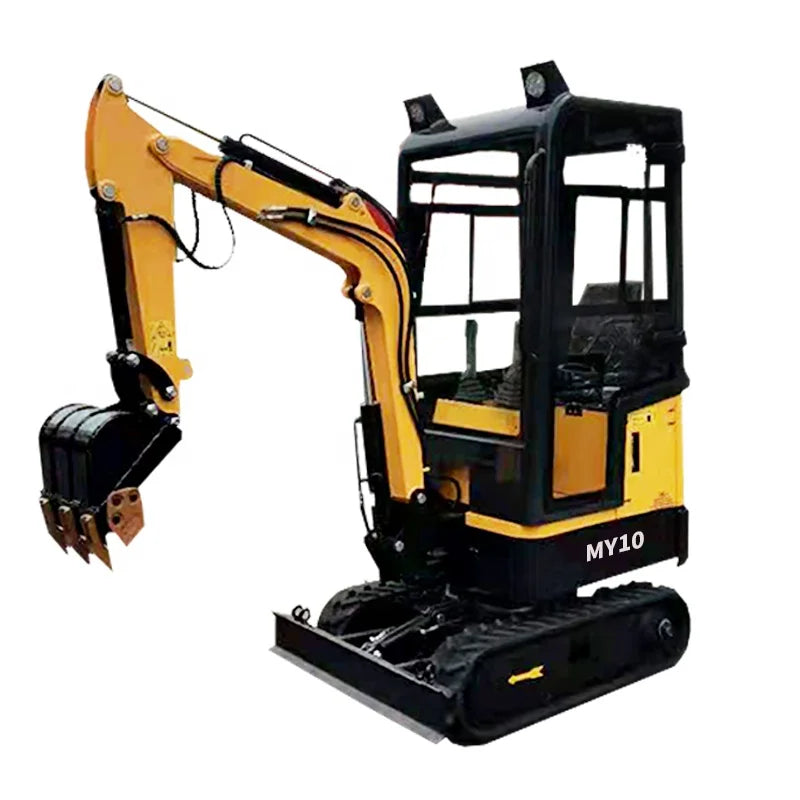 CE Certificate New 1.8 Ton Farm Digging Equipment Compact Small Diggers Hydraulic Mini Excavator for Sale