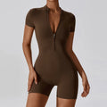 Tendencia 2023 Custom Exercise Clothes Activewear Workout One Piece Fitness Romper Gym Wear Yoga Jumpsuit for Women