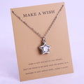 Best Friend Friendship Gift Necklace Crown Moon Star Heart with Rhinestone Crystal Zircon Women's Jewelry Chain Necklace