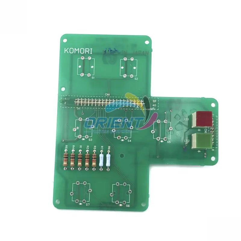 Original Electronic Card AB12C-0414/ANO 5YV6100050 Circuit Board for Komori Printing Machinery Parts Spare Parts for Komori