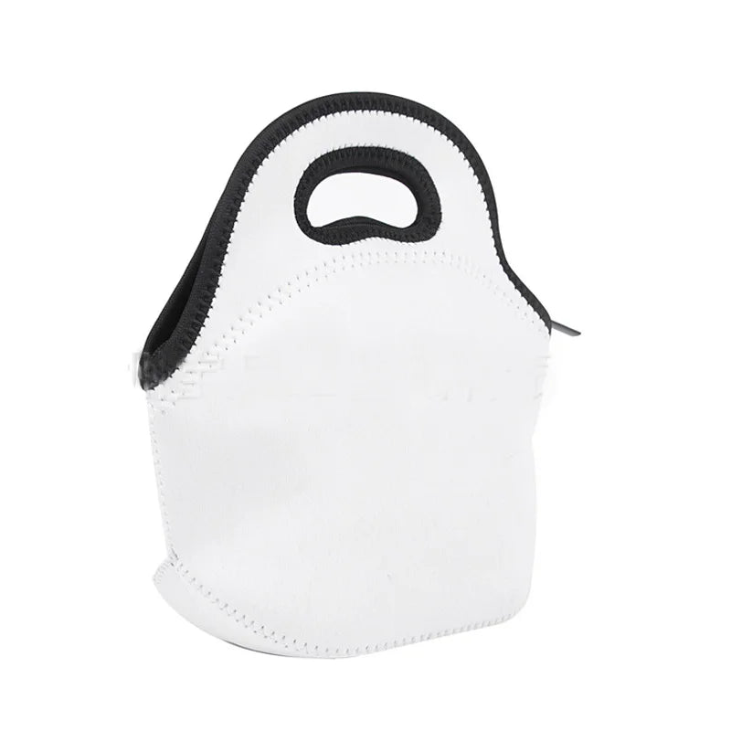 2020 Customized Neoprene Lunch Bag Sublimation Lunch Bag Blanks Storage Bag