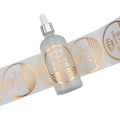 New 2022 Packaging Label for Custom Sticker Packaging Vinyl Waterproof Box Label Private Label Skin Care Packaging