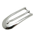 Wholesale 20mm Polished Silver Elastic Braided Belt for Women Comfortable Casual Knitting Waist with Oval Pin Buckle