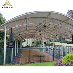 TIMI Outdoor Waterproof PVDF PTFE Sport Tennis Court Tent Tensile Fabric Membrane Structure for Stadium