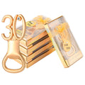 Wedding Anniversary Birthday Party Return Gift Number 10-80 Years Old Beer Bottle Opener with Promotional Souvenir Gift Box