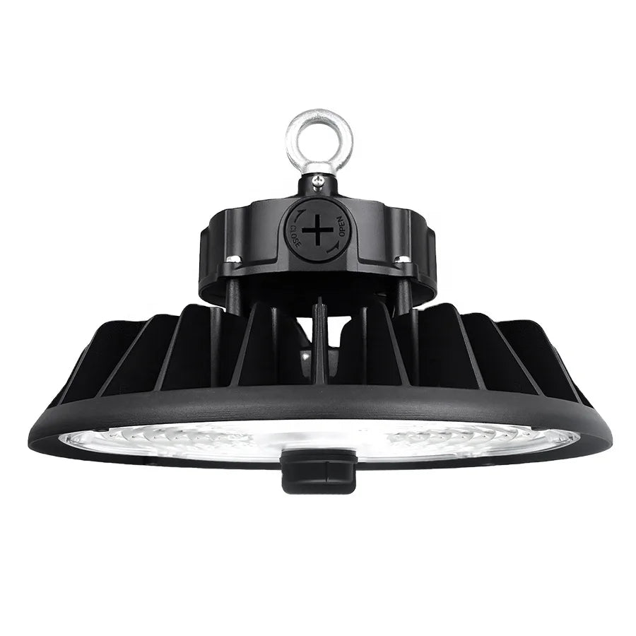 3-Power 3-CCT Changeable 150lm/w Warehouse Indoor Indoor IP65 Waterproof Led UFO High Bay Light with MOSO SOSEN Driver