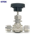Needle Valve Price Manufacturers 1/2 1/4 3/8 8mm 6000psi High Pressure Stainless Steel Needle Valve