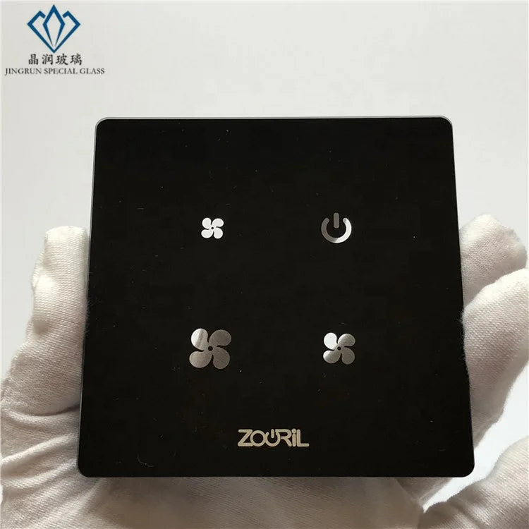 JR Glass Smart Light Switch Glass Screen No null wire Touch Panel Voice Control Wireless Wall Switches Remote