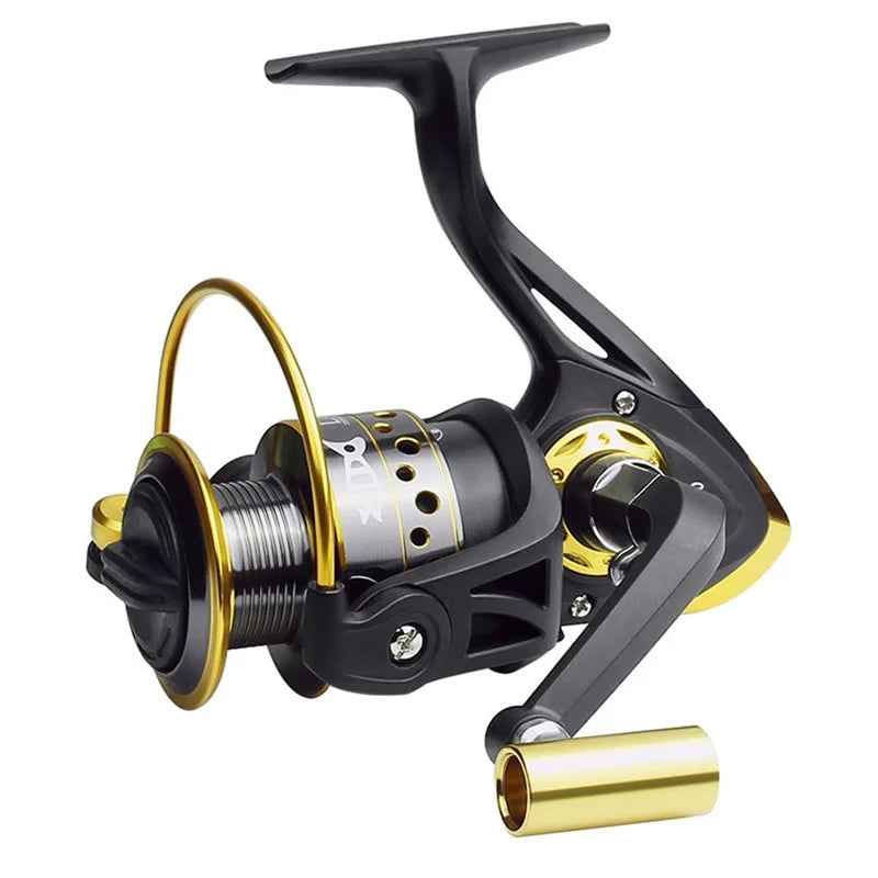 LA 2000-7000  CNC Aluminum Spool Sea Saltwater Metal Carp Bait Casting Spinning Fishing Rod Reels