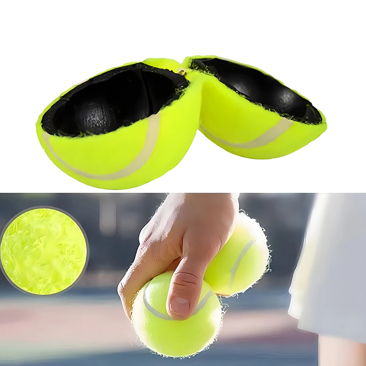 2024 New Arrival Padel Tennis Ball High Bounce Pressurized Chemical Fiber Padel Tennis Ball Wholesale