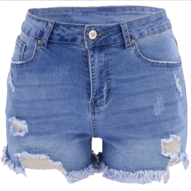 Wholesale Casual Women's Clothing Women's Denim Shorts