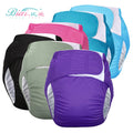 Factory Direct Adult Diaper Washable Nursing Underpants Hook Loop Adjustment for Elderly Patients Leak Proof Soft Cloth Diaper