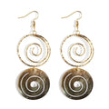 Vintage Tribal 14k Gold Plated Hawaii Samoan Latest Trending Earrings Jewelry 2023