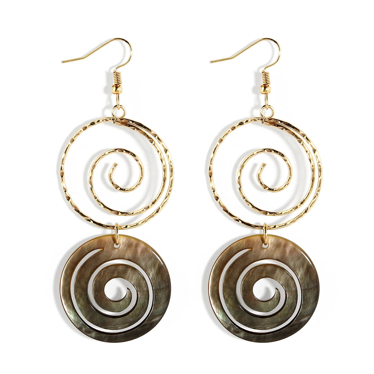 Vintage Tribal 14k Gold Plated Hawaii Samoan Latest Trending Earrings Jewelry 2023