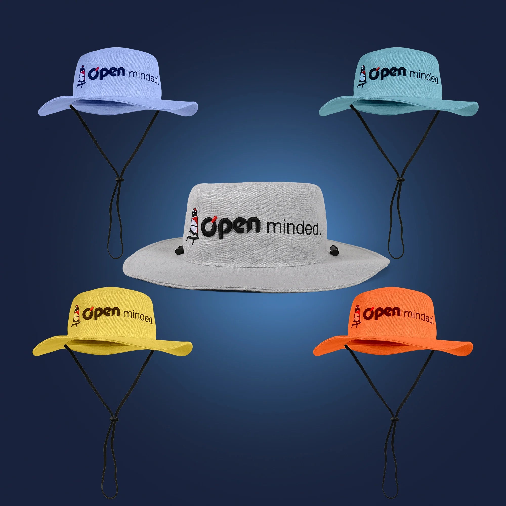 Custom logo 100% Cotton Sun Hats Plain Print Custom Embroidered Bucket Hat Sun Hats for Women Summer