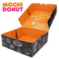 Mini Donut Long Box with Custom Logo Paper Food Packaging for Dozen/Half Dozen Donuts Embossed Design for Chewing Gum Sushi