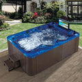 126 Inch Big Massage Bathtub Spa Outdoor whirlpool 10 Person Swim Hydromassage Hot Tub with Tub