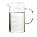 Hot Sell Eco-Friendly Borosilicate Glass Heat-Resistant Kitchen Measuring Cup with Handle