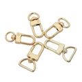 Alloy Metal 13Mm 16mm Gold Color Chunky Swivel Trigger O Spring Purse Clasp Spring Lobster Clasp Snap Hook Buckle Dog