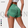 Breathable Quick Dry High Elastic Scrunch Butt Sports Shorts Hig Waist Short Gym Fitness Shorts Seamless Yoga Shorts Women