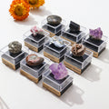 Natural Crystal Raw Stone Mineral Specimen Crystal Mineral Crystal Fossil for Children Educational Science Teaching Gift