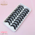 Abestyou Best Wholesale Price 3D for Vegan Full Strip Eyelash Cruelty-Free Reusable Self-Adhesive Glitter Glow Dark Handmade