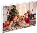 Acrylic Photo Frame Gift Box PackageClear Free Standing Desktop Double Sided Magnetic Picture Display