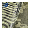 New Product 3k 240gsm Black Camouflage Hybrid Carbon Fiber Fabric
