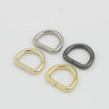 Nolvo World 20mm 3/4"  Customized D Shape Hardware Metal Iron Non Welded D Ring for Bag Accessories Handbag DIY