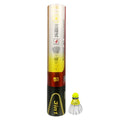 High Quality Dmantis 3in1 High Quality Model D51 Yellow Cock Goose Feather Shuttlecock Badminton for Training Use