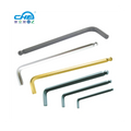 Factory Supply High Strength Hex Key Set Torx Ball Point Long T Handle 3mm 6mm 6.5mm Zinc Plated Allen Wrench Set Hex Key