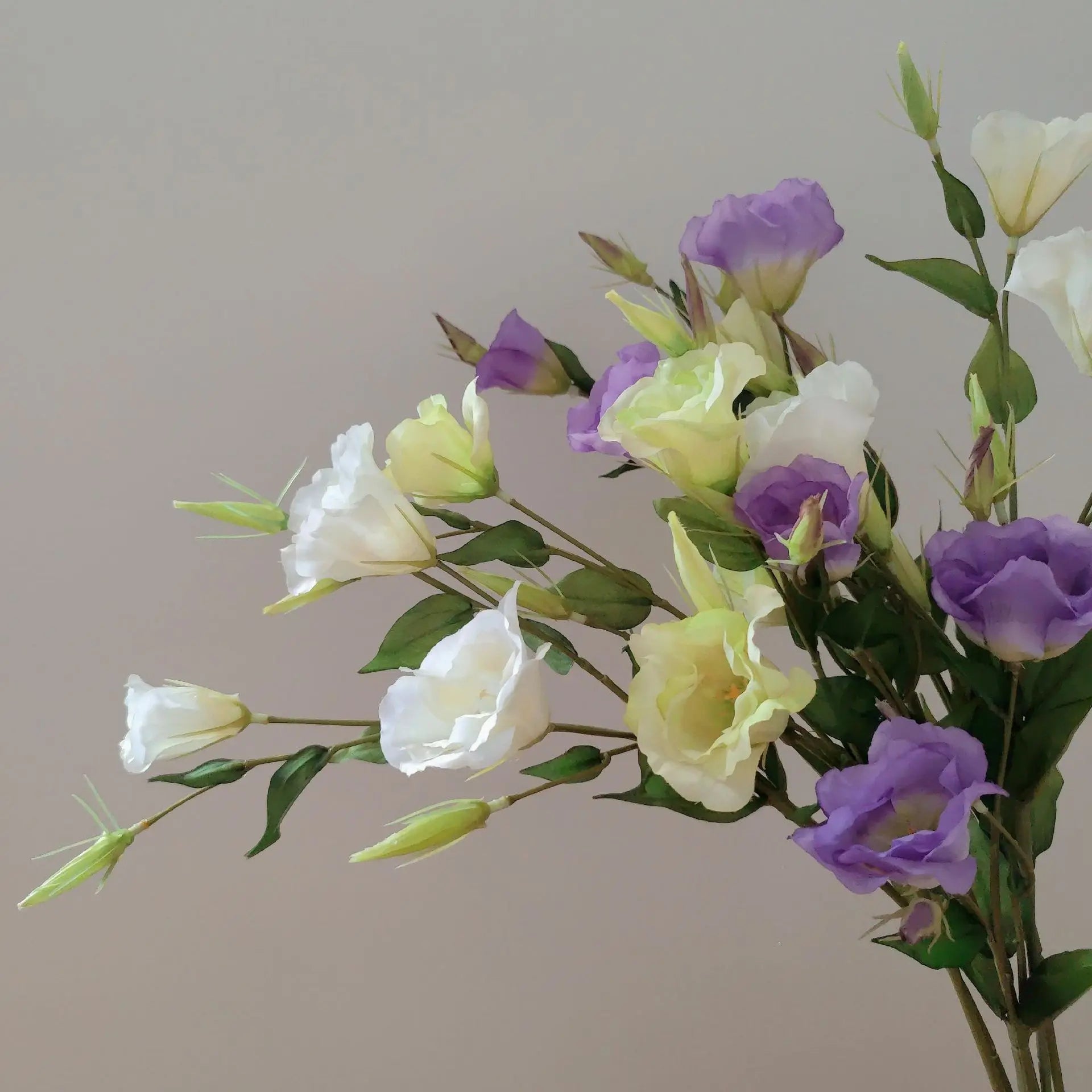 SZ04  Home Decoration  Artificial Flowers Fake Silk White Flower for Home Wedding Decoration