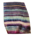 Wholesale Natural Crystal Fluorite Slice Slabs Rock Fluorite platter for Home Decoration