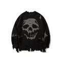 Custom Clothing Street Europe and the United States Frendy Hole Sweater Autumn and Winter Knitwear