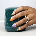 Semi-cured Gel Strips Huizi Hot Gel Nail with the UV Selling Semicured Gel Stickers