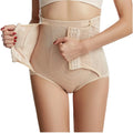 High-waisted Shaping Pants with Snap Closure for Enhanced Waist Slimming Stomach Shaping Plus Size Shapewear Leggings MegaBDM