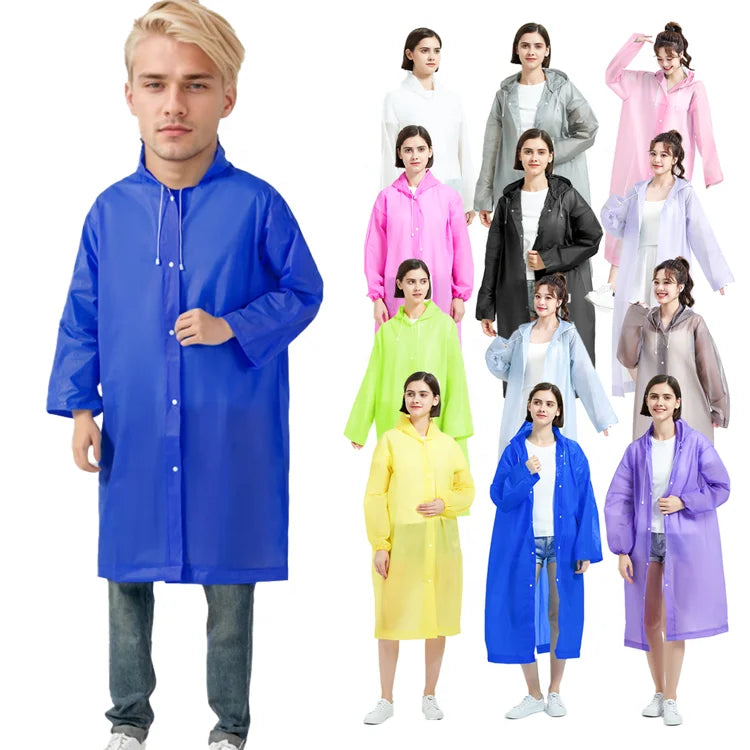 Extra Long Rain Poncho for Motorcycle Riders Transparent & Tear-Resistant Wholesale Price per 500pcs