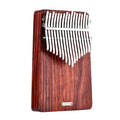 K17A 17-key Portable Thumb Piano Kalimba Mbira Sanza Padauk  with Storage Bag Carry Case Music Book Stickers Tuning Hamm