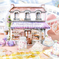 30 Sheets of PET Sticker Pack Dreamy Dessert House Series 6 Choices of Dessert Theme Material Decorative Stickers