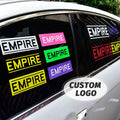 UV Resistant Weatherproof Car Decal Stickers Custom Logo Personalized Car Waterproof Window Sticker