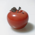 DIY Natural Crystals Christmas Decoration Natural Gemstones Crystals Healing Stones Christmas Red Agate Apples