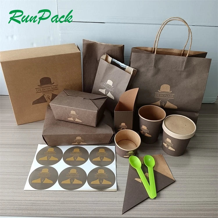 Best Price Sustainability and Environmental protection Biodegradable Can Design Theme Style Donut Box Packaging