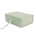 Eco Friendly Rigid Set up Box Packaging Biodegradable Luxury Makeup Gift Box Folding Magnetic Closure Box with Satin
