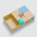Popular Biodegradable Eco Kraft Custom Drawer Box Packaging Boxes for Essential Beauty Gift Cosmetics
