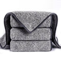 Oerjia Super Soft 300gsm Bamboo Charcoal Fiber Dish Cloths Quick Drying Odorless Kitchen Towels Plain Style Square Rags Custom
