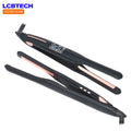 New Professional Pencil Flat Iron for Men's Edges Short Hair 3/10 Inch Aluminum Plates Waterproof Stainless Steel Straightener