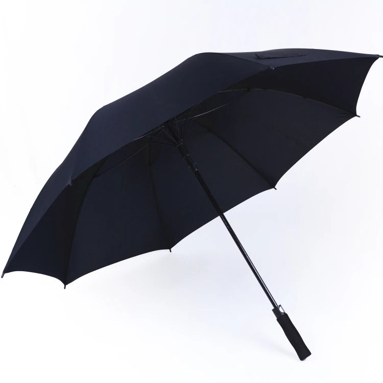 Hot Selling Promotion Customized Classic 30 Inch 8 Ribs Auto Open Fiberglass Windproof Straight All 1 Outdoor Golf Umbrella
