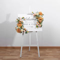 E07646 Wedding Welcome Card Water Card Flower Arrangement Rayon Artificial Silk Flower Runner Row Arrangement Wedding Props