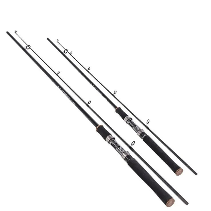 WEIHE 1.8m 2.1m China Glass Fibre Pole Lure Fishing Rods 2 Section Casting  Fishing Rod Tackle